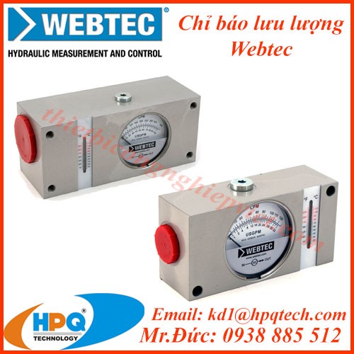 Chỉ báo lưu lượng Webtec | Van điều khiển Webtec | Webtec Việt Nam