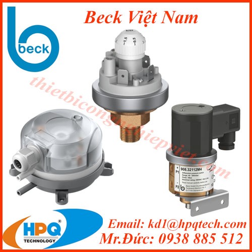 Beck Việt Nam | Nhà phân phối cảm biến áp suất Beck