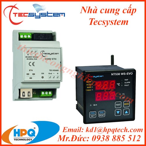 Nhà cung cấp Tecsystem Việt Nam | Bộ điều khiển nhiệt độ Tecsystem