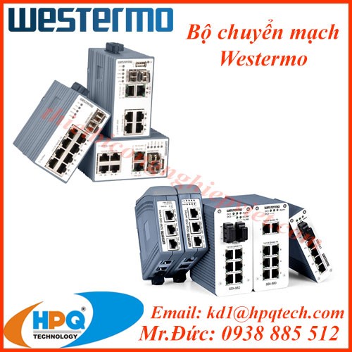 Thiết bị chuyển mạch Westermo - Nhà cung cấp Westermo Việt Nam